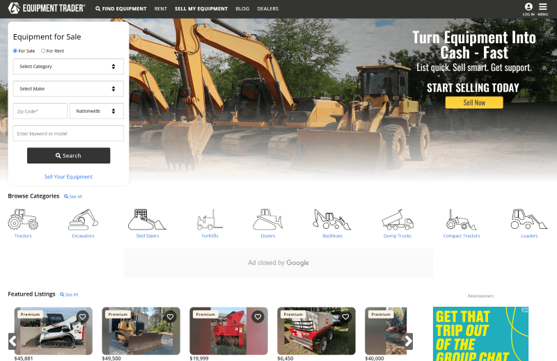 Equipment Trader 