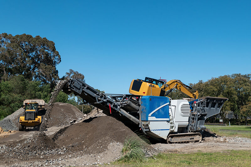 Concrete Crusher Lease